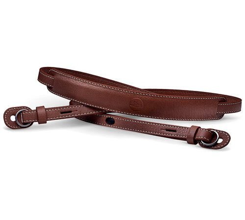 Leica Leather Carrying Strap - Vintage Brown