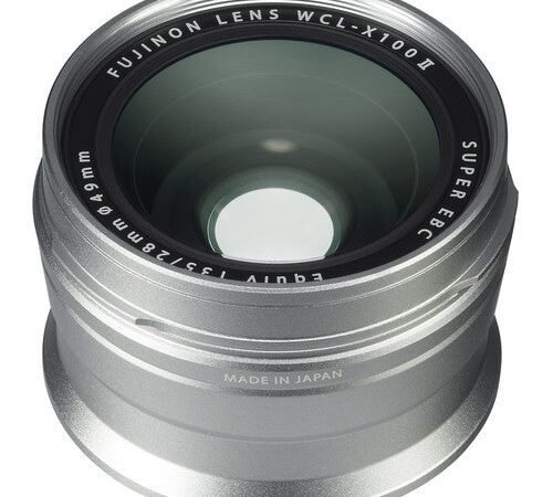Fujifilm WCL-X100 II Wide Conversion Lens - Silver