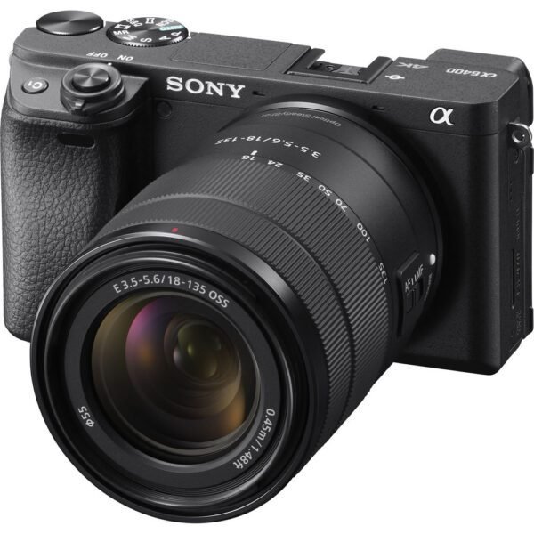 Sony Alpha a6400 Mirrorless Camera w/ 18-135mm OSS Lens