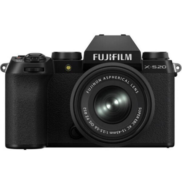 FUJIFILM X-S20 Mirrorless Camera w/ 15-45mm Lens (Black)