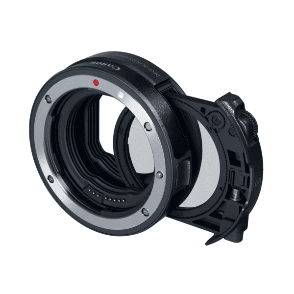 Canon Drop-In Filter Mount Adapter EF-EOS R with Drop-In Circular Polarizing Filter A