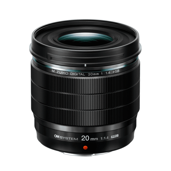 OM System M.Zuiko Digital ED 20mm f/1.4 PRO Lens