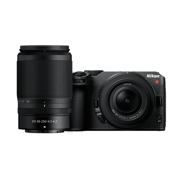 Nikon Z30 Mirrorless Camera with 16-50mm VR and 50-250mm VR Lenses
