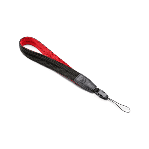 Leica Sofort Wrist Strap - Black & Red