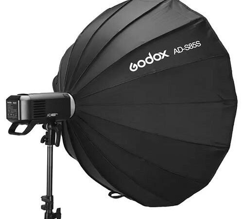Godox AD-S85S Deep Parabolic Softbox (85cm) – Professional Soft Lighting for Stunning Results