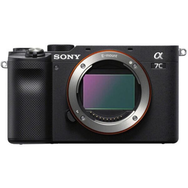 Sony Alpha 7C Mirrorless Camera (Body Only, Black)