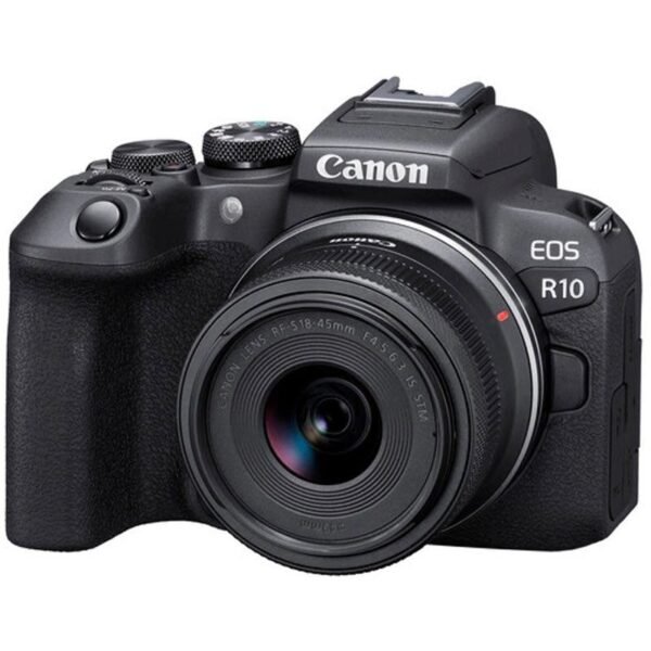 Canon EOS R10 Mirrorless Camera w/ 18-45mm Lens