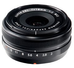 Fujifilm XF 18mm f/2 R Pancake Lens