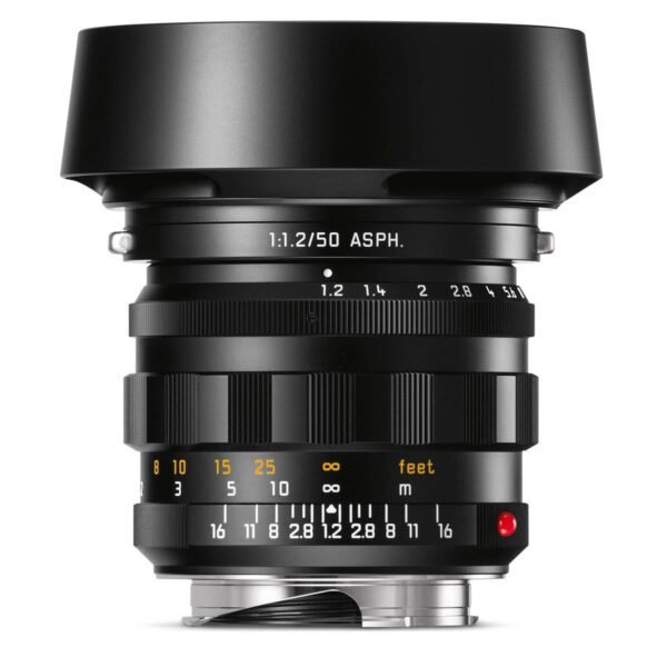 Leica Noctilux-M 50mm f/1.2 Aspherical Lens - Black