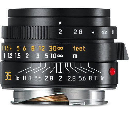 Leica Summicron-M 35mm f/2 ASPH Lens - Black