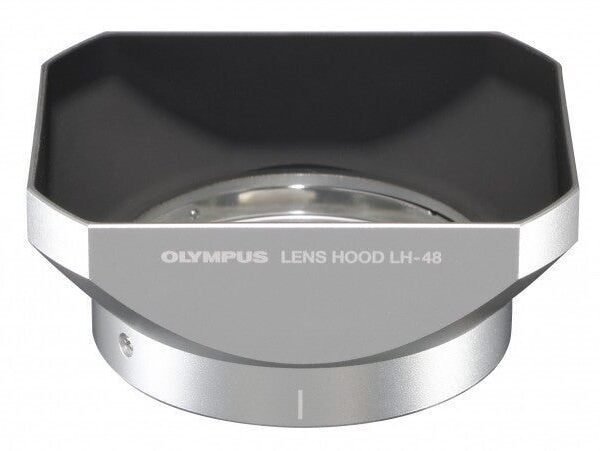 OM System Lens Hood LH-48 for 12mm F2.0 Silver