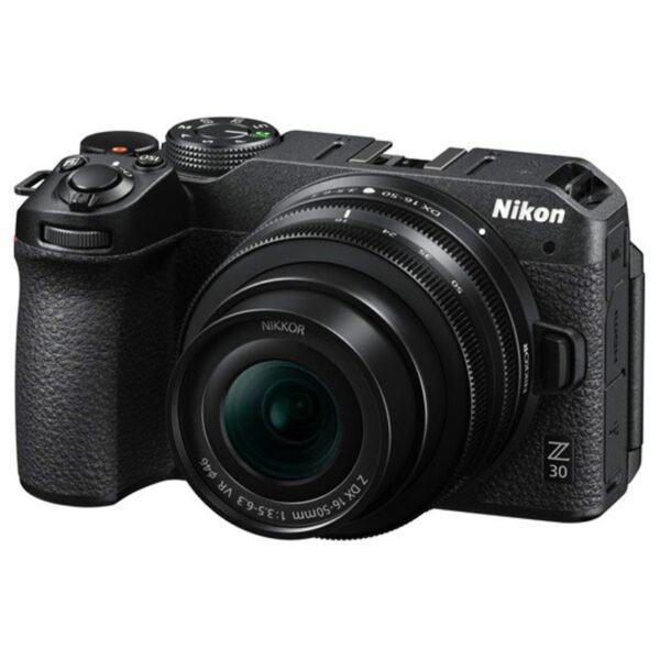 Nikon Z 30 Mirrorless Camera w/ 16-50mm Lens + Nikon Gadget Bag