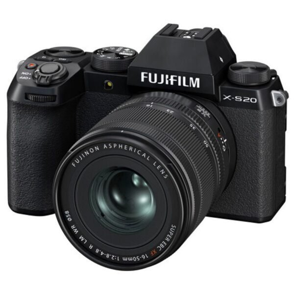 FUJIFILM X-S20 Mirrorless Camera w/ XF 16-50mm F2.8-4.8 Lens (Black)