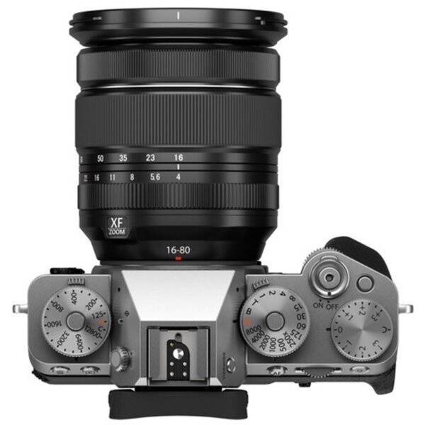 FUJIFILM X-T5 Mirrorless Camera w/ XF16-80mm Lens (Silver)
